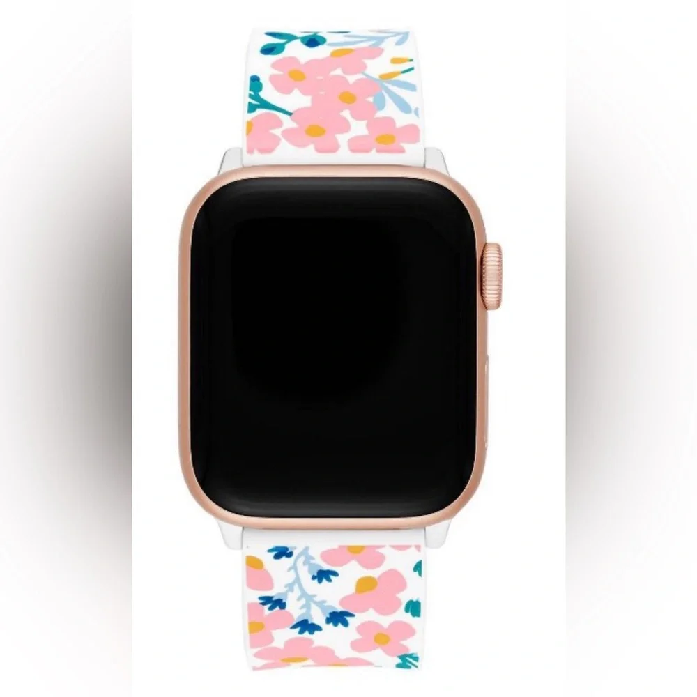 Kate Spade white floral watch band NWT - Picture 5 of 6